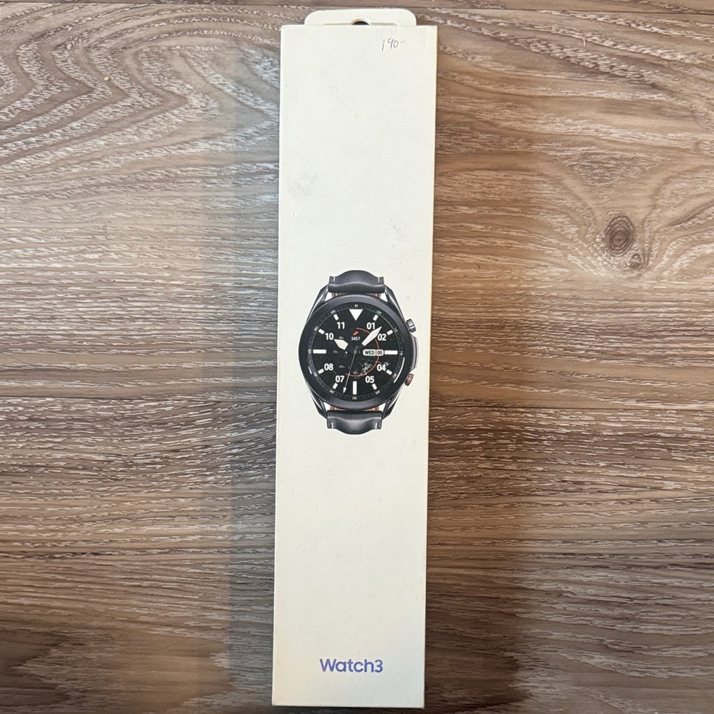 Samsung Black Leather Strap Smartwatch - Picture 2 of 5